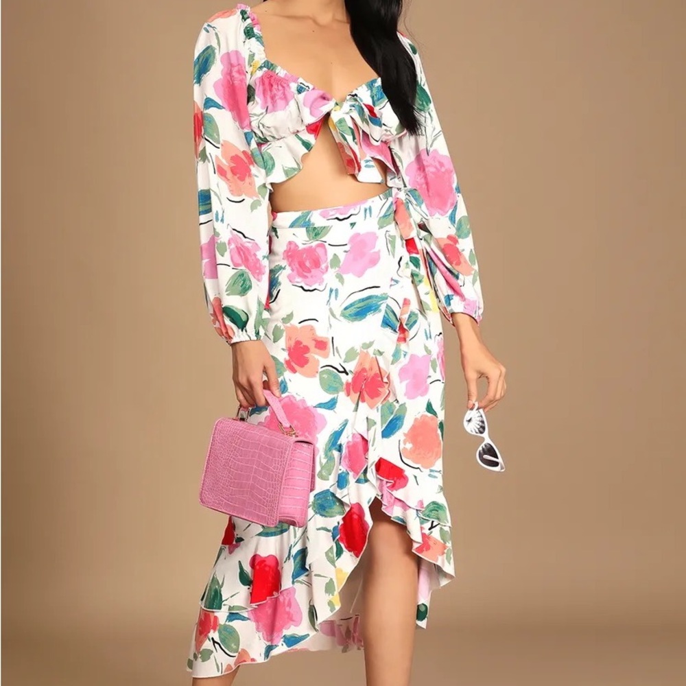 Lulus Floral Set - Picture 7 of 10